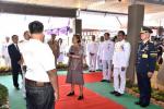 สมเด็จพระเทพรัตนราชสุดาฯ สยามบรมราชกุมารี เสด็จพระราชดำเนินทรงเปิดงาน “เทศกาลโคนมแห่งชาติ” ประจำปี 2562 มีท่านรัฐมนตรีและท่านนายสัตวแพทย์สรวิศ ธานีโต อธิบดีกรมปศุสัตว์ เฝ้ารับเสด็จถวายรายงานตามข่าว